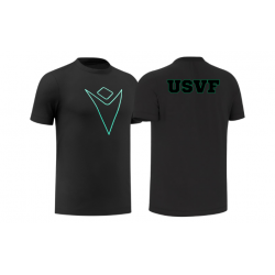 Tshirt USVF Gadreel Eco Noir/Vert