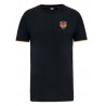 Tshirt Bicolore - Noir/Orange