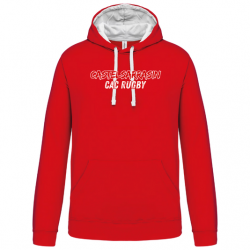 Sweat à capuche Authentic CAC Enfant - Rouge