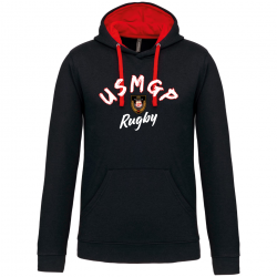 Sweat Authentic Enfant - Noir/Rouge