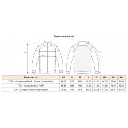 Veste full zip Adulte