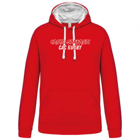 Sweat à capuche Authentic CAC Enfant - Rouge