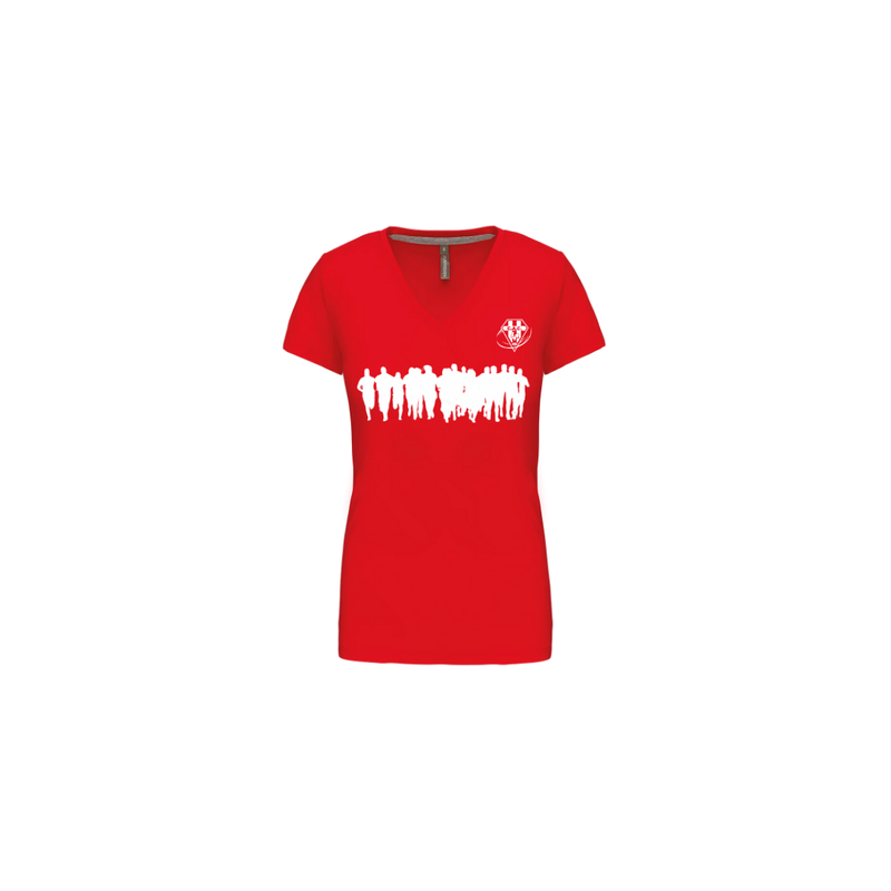 Tshirt EDR Authentic Femme - Rouge