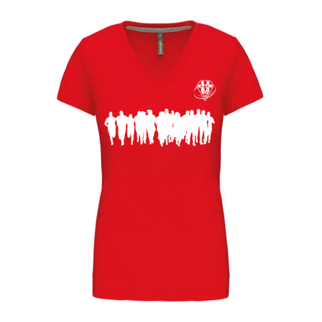 Tshirt EDR Authentic Femme - Rouge