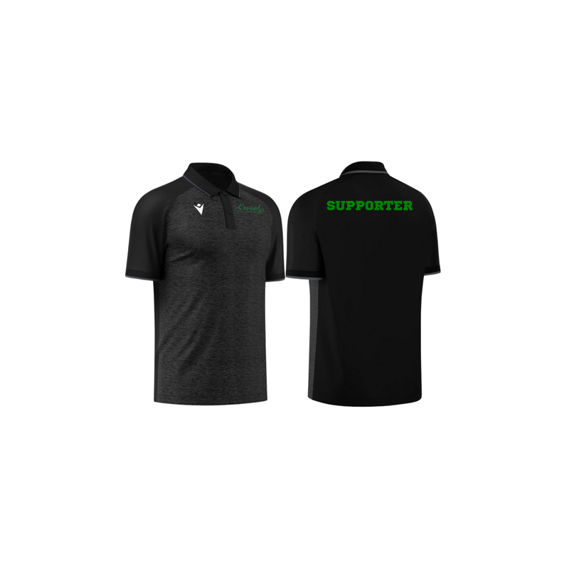 Polo Aulos Supporter - Noir