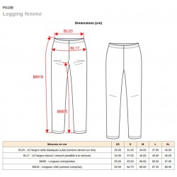 Legging Femme - Noir