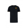 Tshirt coton - Noir Jaune