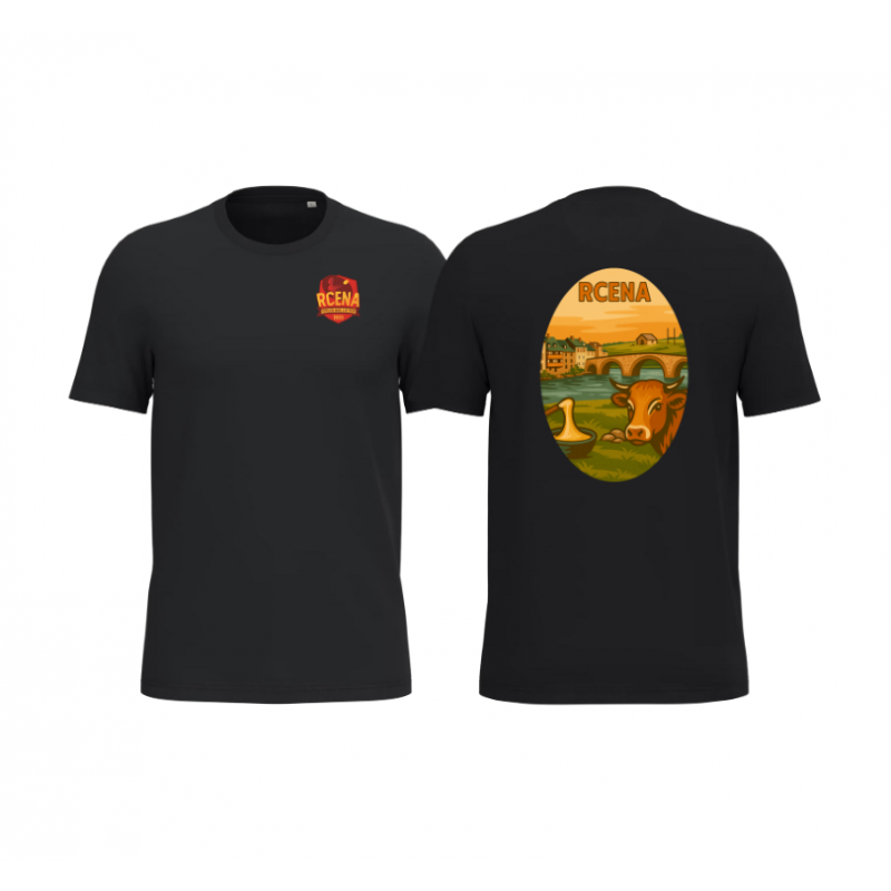 Tshirt RCENA Adulte - Noir