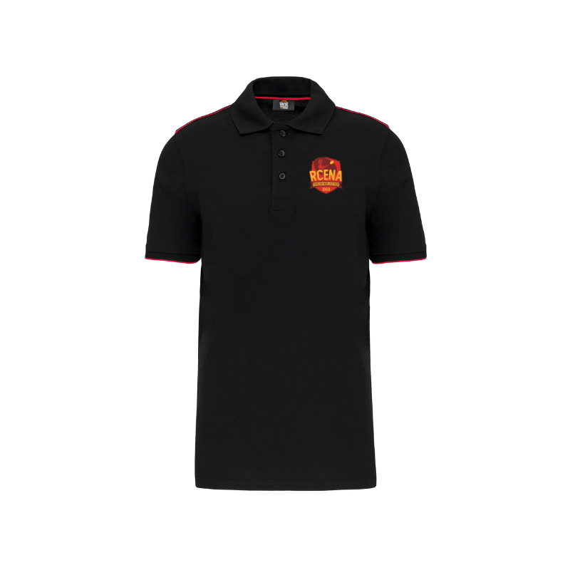 Polo Liseré Rouge Homme