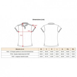 Polo Liseré Rouge Femme