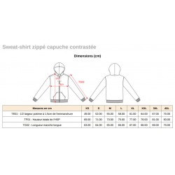 Veste à capuche Adulte - Rouge