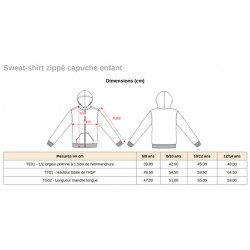 Veste à capuche Enfant - Rouge