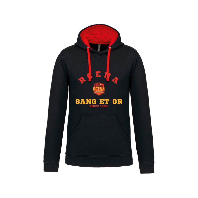 Sweat Authentic Enfant - Noir/Rouge