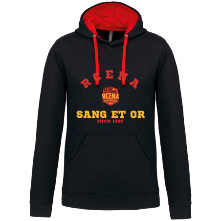 Sweat Authentic Enfant - Noir/Rouge