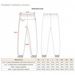 Pantalon Molleton Noir