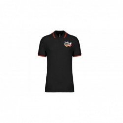 Polo Piqué Femme - Noir