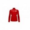 Sweat 1/4 Zip Piave - Rouge