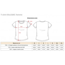 Tshirt EDR Femme - Noir