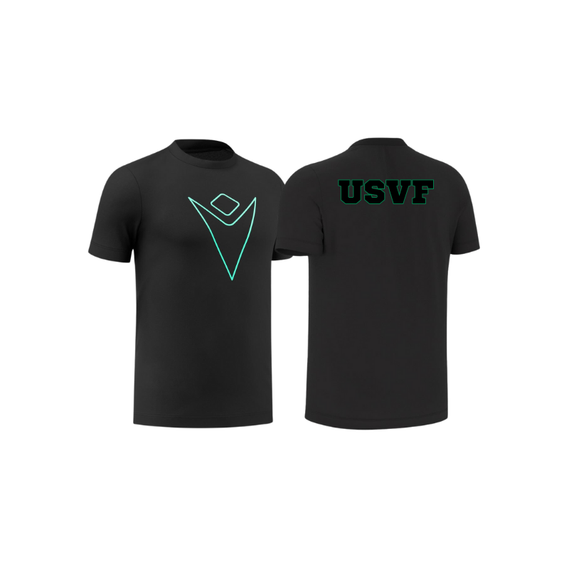 Tshirt USVF Gadreel Eco Noir/Vert