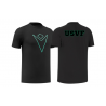 Tshirt USVF Gadreel Eco Noir/Vert